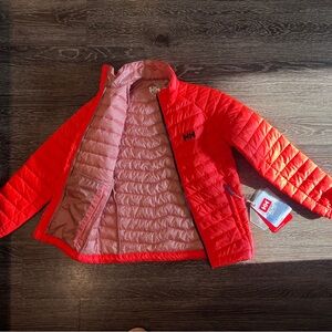 Helly Hansen Kids Bright Red Puffer Jacket